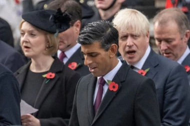 RAT U LONDONU: Premijer Sunak ne da Džonsonu da se vrati u britanski parlament (FOTO, VIDEO)
