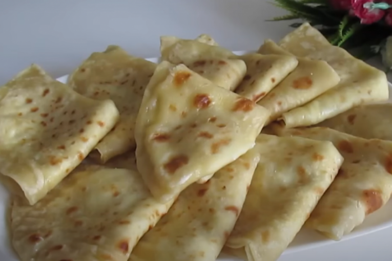 Turske palačinke bez mleka i jaja