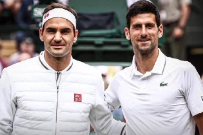 Novak Đoković i Rodžer Federer