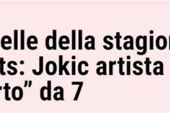 Strani mediji o Nikoli Jokiću