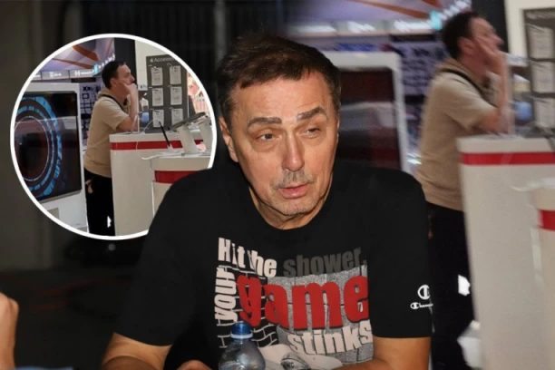 PAPARACO: Keba uhvaćen na delu, evo šta radi nasred tržnog centra! (FOTO)