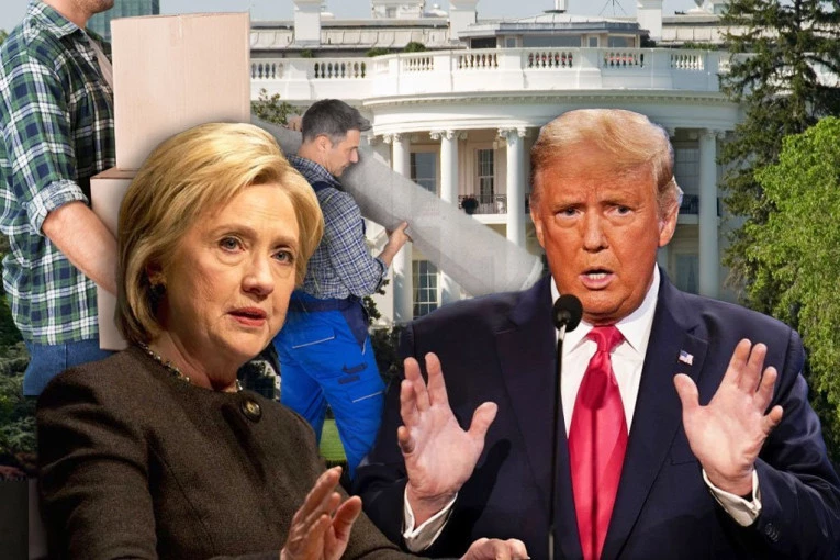 DRŽ'TE LOPOVA! HILARI OPUSTOŠILA BELU KUĆU: Tramp otkrio da je Klintonova odnela nameštaj, tepihe i porcelan vredne STOTINE HILJADA DOLARA (FOTO, VIDEO)