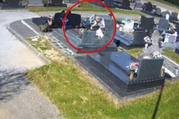 DOVEZLI I TRAKTOR! HRVATI UGRADILI KAMERE NA GROBLJE I ZGROZILI SE SNIMCIMA: Pojavile su se dve žene (VIDEO)