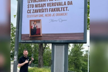 OVO JE MARKO KOME SE MAJKA IZVINILA PUTEM BILBORDA! Konačno završio Ekonomski fakultet! ŠTA MISLITE, KOLIKO JE STUDIRAO!?