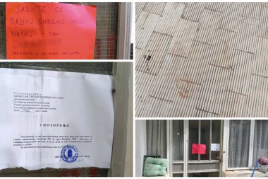 MAJKA JAUKALA I TRAŽILA DA VIDI MRTVOG SINA! Potresne scene ispred kuće u kojoj se desio zločin na Banovom brdu: Krvavi tragovi nakon ubistva DETETA i samoubistva! (FOTO, VIDEO)