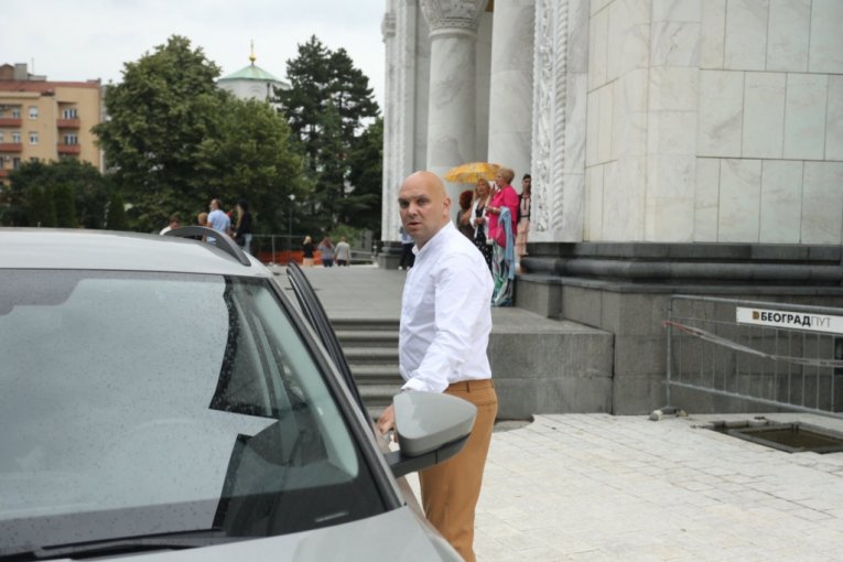 Mihajlo Šaulić i Marina Velimirović krštenje ćerke