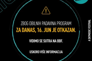 Belgrade Beer Fest, zbog obilnih kiša ODLAŽE SE ZA JOŠ JEDAN DAN, START POMEREN ZA SUTRA