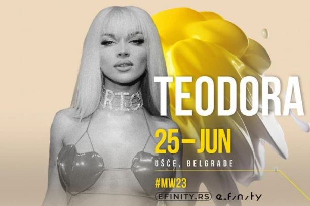 Teodora Džehverović PREMIJERNO izvodi dve nove numere na Belgrade Music Week festivalu: Polumesec i Letnja avantura stižu na UŠĆE!