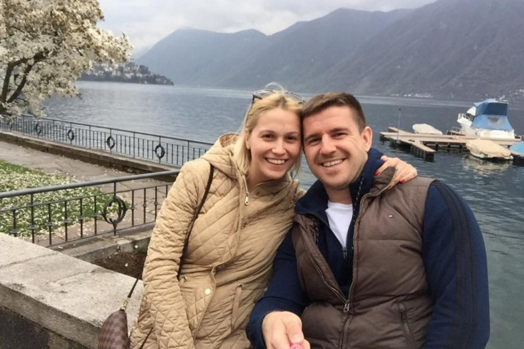 Dragana Milošević sa mužem