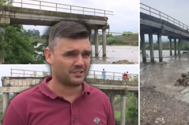 OVO JE NEMANJA KOJI JE PREPREČIO PUT AUTOBUSU KOJI JE KRENUO PREKO MOSTA: Nekoliko minuta kasnije naočigled svih prelaz se potpuno srušio!