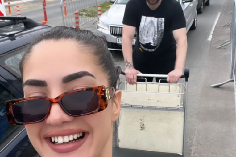 Anđela Đuričić i Zvezdan Slavnić Instagram