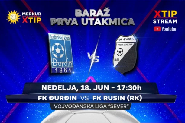 Prvi meč baraža za popunu Vojvođanske lige – grupa Sever, samo na Xtip Stream-u!
