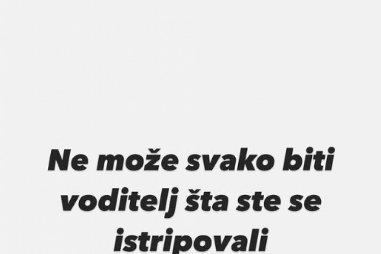 Super Cveta prozvala Anđelu Đuričić