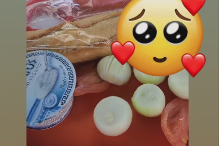 Dejan Dragojević slavi rođendan sa devojkom Jovanom uz luk, paradajz i paštetu