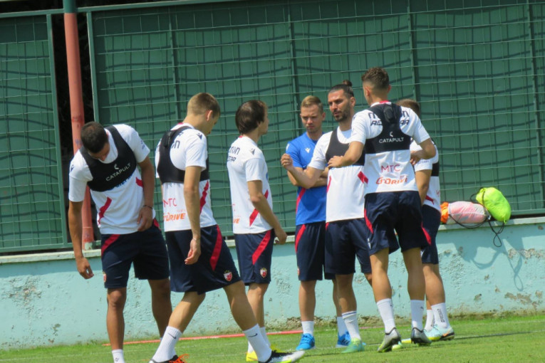 Prvi trening Zvezde u sezoni