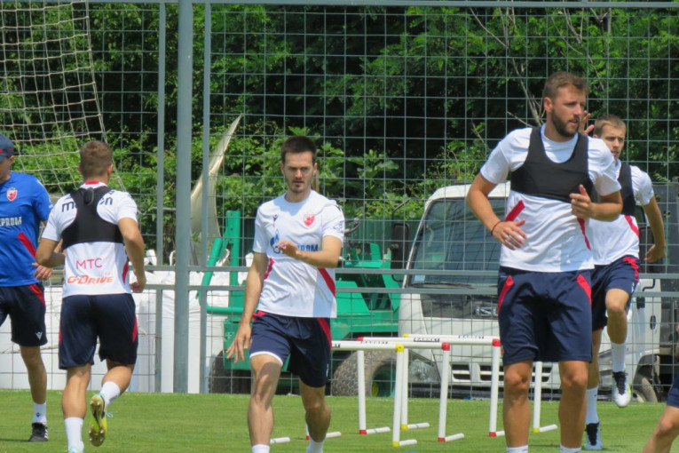 Prvi trening Zvezde u sezoni