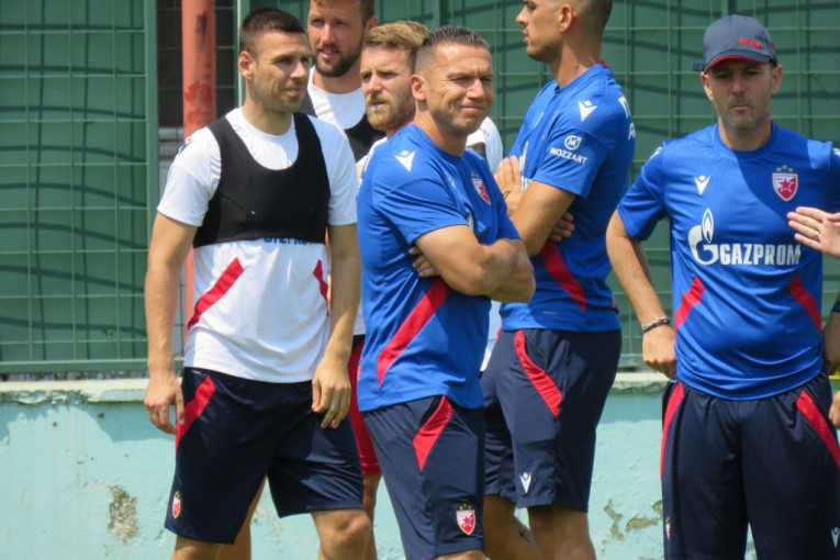 Prvi trening Zvezde u sezoni