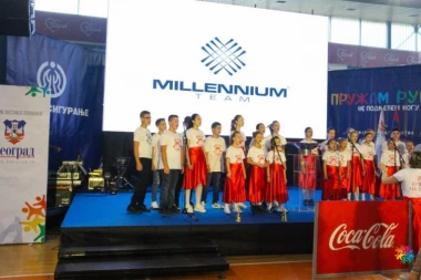 MILLENNIUM TEAM UZ MLADE TENISERE – Svečano počele Sportske igre mladih
