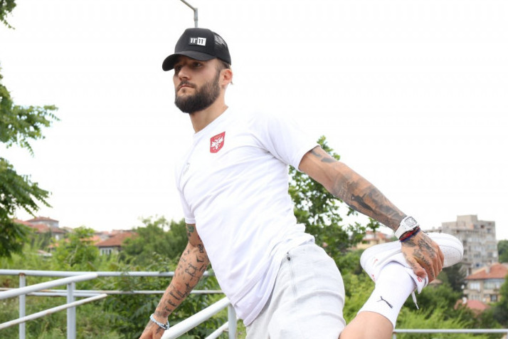 Razgibavanje "orlova" uoči meča protiv Bugarske