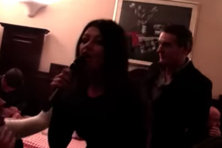 Jelena Marjanović sa Lepim Mićom i Stanijom Dobrojević