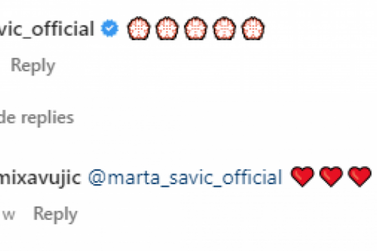 Marta Savić Instagram