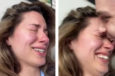 SARA JO PLAČE, dečko joj LIŽE SUZE: Pevačica ne može da dođe sebi! (FOTO)