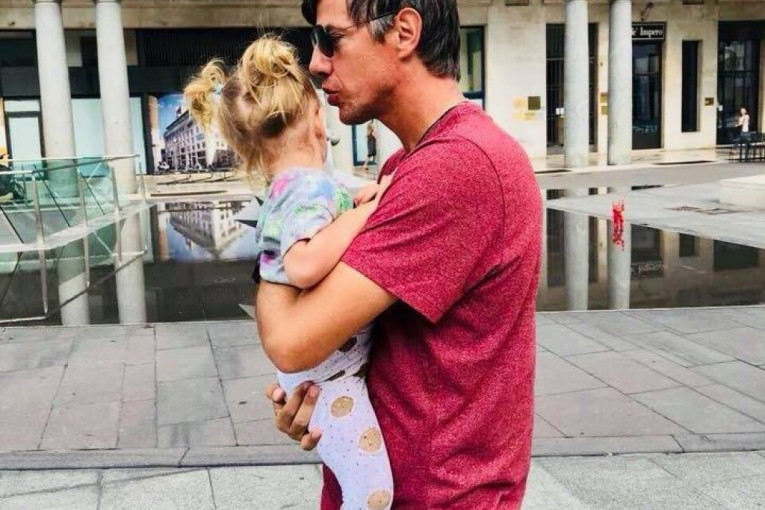 Vladimir Avramov sa ćerkom