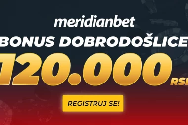 ZAPOČNI ZABAVU – Registruj se i preuzmi do 120.000 DINARA BONUSA!