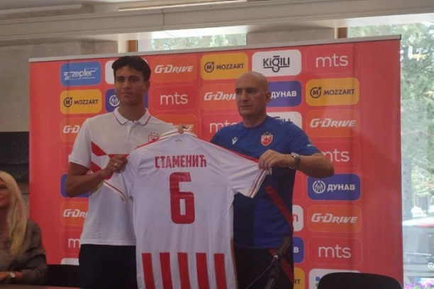 STAMENIĆ PODIGAO "ŠESTICU", PA OTKRIO: Zbog OVOGA sam došao u Zvezdu!