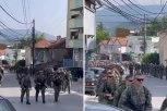 KURTI PROVOCIRA SRBE: Specijalci pod punom ratnom opremom patroliraju Mitrovicom (VIDEO)