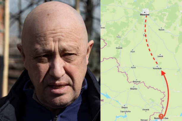 VOJNI KONVOJ VAGNERA KRENUO PREMA MOSKVI: Samo 6 sati ih deli od ruske prestonice