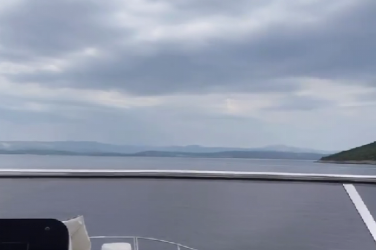 Anđela Đuričić na jahti