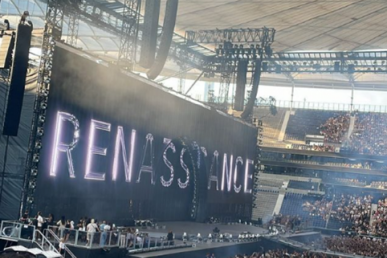 Maja na koncertu Bijonse