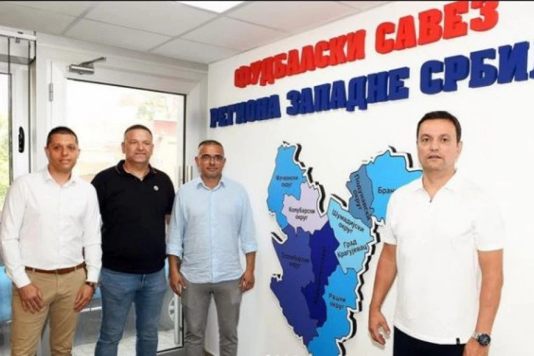 NI JEDAN DEO SRBIJE SE NE ZAPOSTAVLJA: Na zapadu ipak ima mnogo toga novog - Nedimović i Šurbatović obišli prostorije fudbalskog saveza! (FOTO GALERIJA)