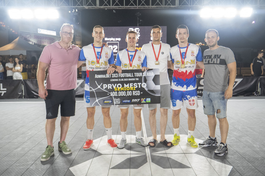 Fudbal 3x3 turnir Leskovac