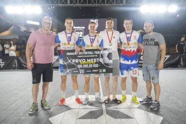 SPEKTAKL NA JUGU: Leskovac je bio domaćin novog turnira u fudbalu 3x3! (FOTO GALERIJA)