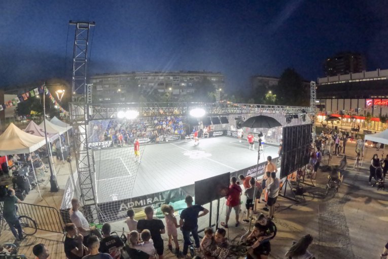 Fudbal 3x3 turnir Leskovac