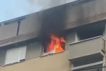 VELIKI POŽAR NA VOŽDOVCU: Vatrena stihija izbila u stanu stambene zgrade (VIDEO)