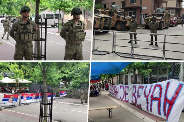 TUSKI SPECIJALCI STIGLI U ZVEČAN: Na zahtev NATO 500 vojnika se priključilo KFOR-u (VIDEO)