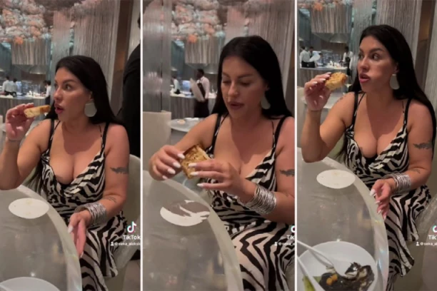 SEKA ALEKSIĆ NAPRAVILA HAOS U RESTORANU! Besna kao ris PSOVALA kao kočijaš: Na šta ovo liči, bre... (VIDEO)