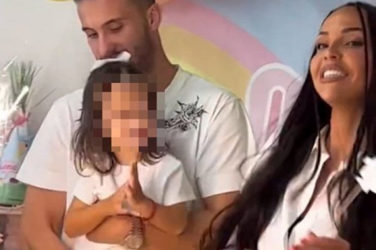 Šabanov unuk Luka Adžić proslavio ćerki drugi rođendan