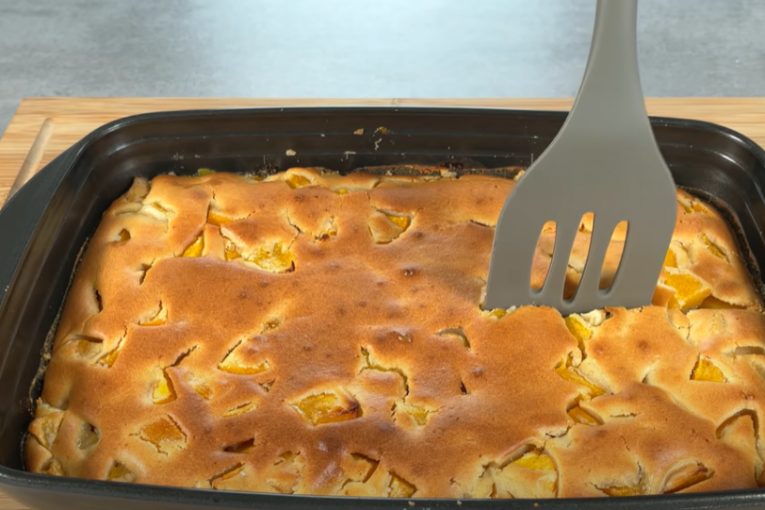 Kolač nakon što se ispeče