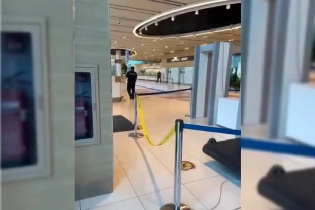 PRVI SNIMAK NAPADA NA AERODROMU U KIŠINJEVU: Pucnji odjekuju, policija jedva savladala pomahnitalog ubicu (VIDEO)