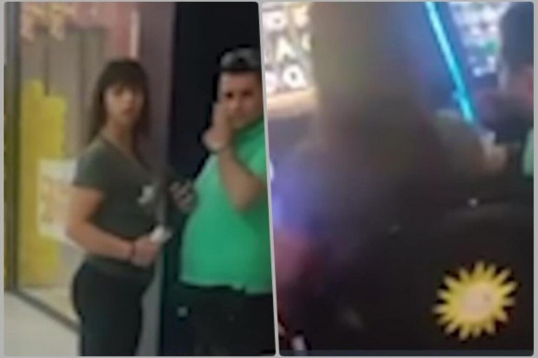 Miljana Kulić i Bebica u kladionici