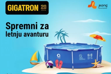 Bazeni i oprema po sniženim cenama u Gigatronu