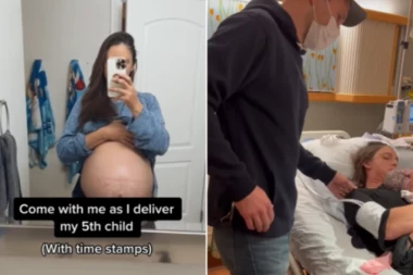 SNIMILA JE CEO POROĐAJ I POSTAVILA NA TIKTOK: Svet je bio oduševljen ali je JEDNA situacija RAZBESNELA sve žene! (VIDEO)