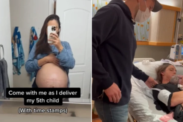 SNIMILA JE CEO POROĐAJ I POSTAVILA NA TIKTOK: Svet je bio oduševljen ali je JEDNA situacija RAZBESNELA sve žene! (VIDEO)