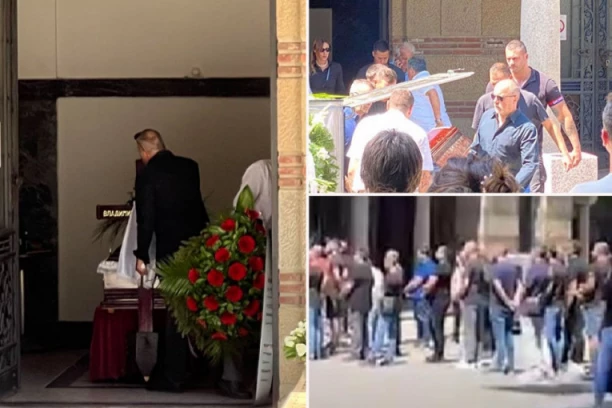 TUŽNA POVORKA KRENULA! Nikola Kojo nosi kovčeg! (VIDEO)