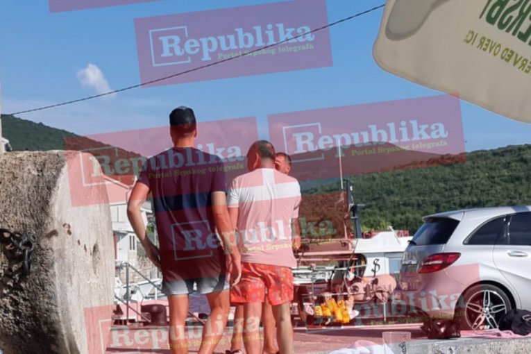 Bogdan Bogdanović i Vlade Divac na crnogorskom primorju