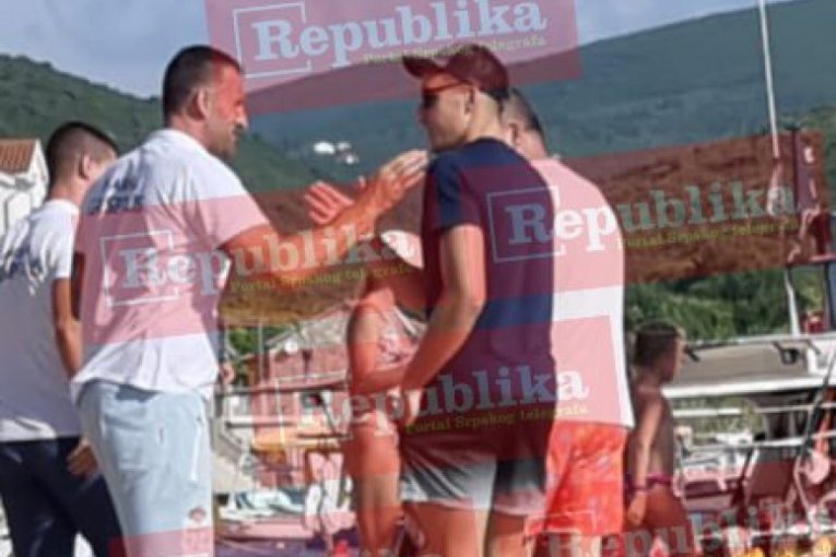 Bogdan Bogdanović i Vlade Divac na crnogorskom primorju